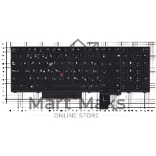 Клавиатура для ноутбука Lenovo Thinkpad P17 Gen 1 черная