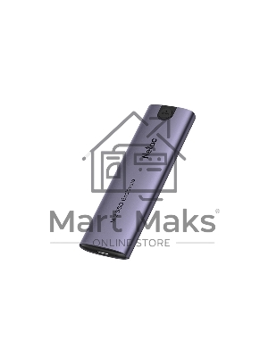 Внешний корпус NETAC WH51 NT07WH51-32C2 для SSD M.2 SATA/NVMe -> USB3.1 Type-C Алюминий