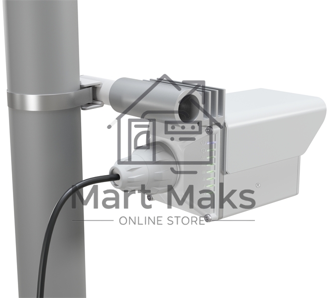Антенна MikroTik Cube 60Pro ac (60Ghz antenna, 802.11ay wireless and 5GHz 802.11ac backup, 4 core x 716MHz CPU, 256MB RAM, 1 x Gigabit LAN port, RouterOS L4, POE, PSU) for use as a CPE in Point-to-Multipoint