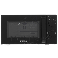 Микроволновая печь Hyundai HYM-M2039 черный, 20 л, 700 Вт, переключатели - поворотный механизм