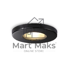 Светильник Ambrella light TN1181 BK черный IP44 GU5.3 D85*34