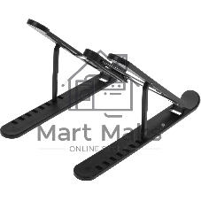 Подставка для ноутбука Buro BU-LS100 260x20x60мм 220г пластик ABS черный