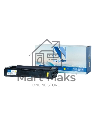 Картридж NVPrint совместимый NV-SP250 Yellow для Ricoh Aficio SPC250DN/SPC260/SPC261 (1600k)