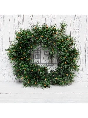 Еловый венок Neon-night Ø 45 см, леска