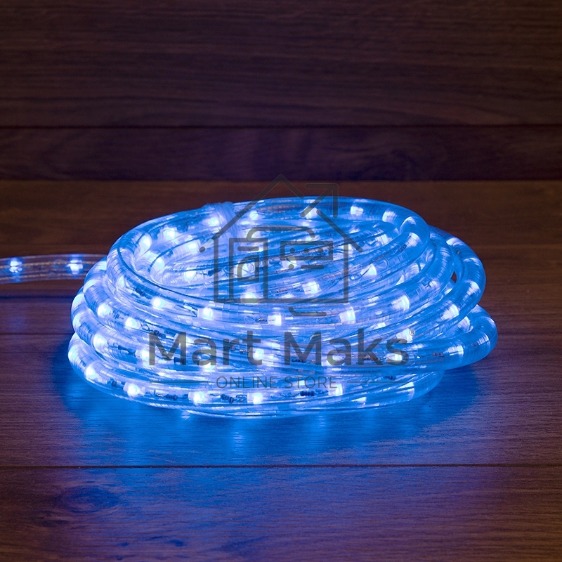 Дюралайт LED, свечение с динамикой (2W) - RGB Ø13мм, 36LED/м, 14м