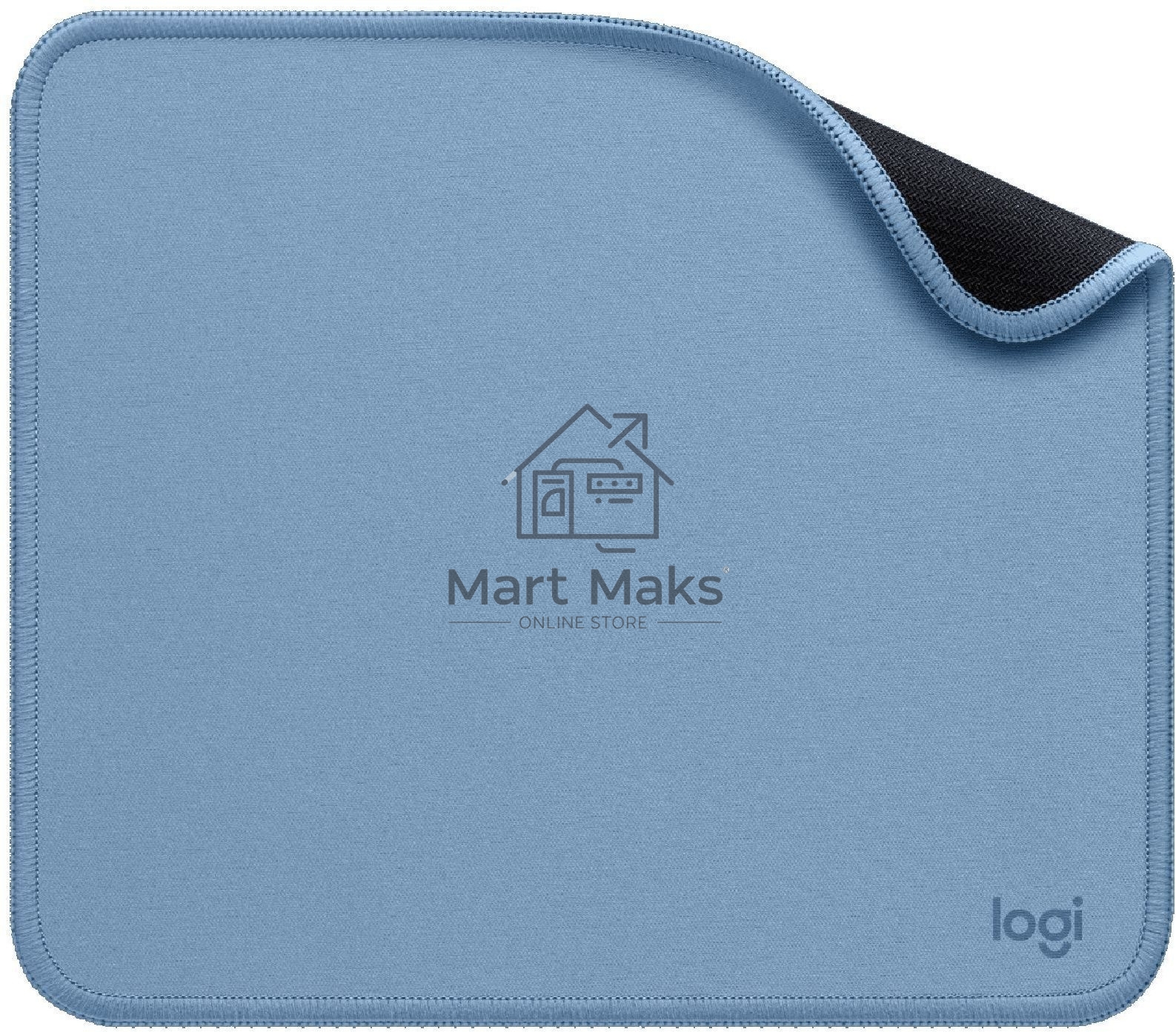 Коврик для мыши LogitechMouse Pad Studio Series BLUE GREY
