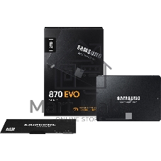 Накопитель SSD Samsung 870 EVO, 2Tb, SATA III, 2.5