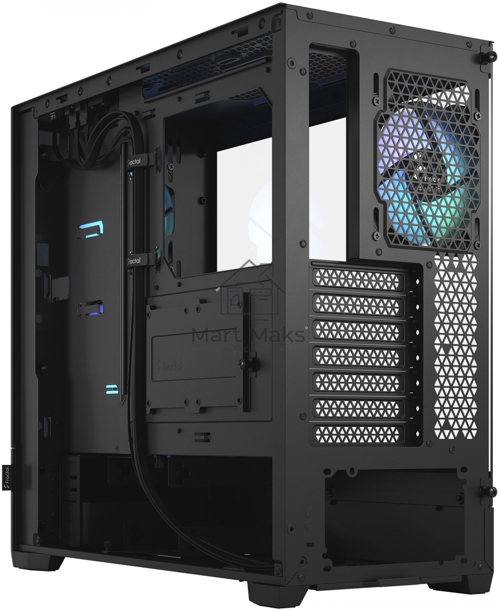Корпус Fractal Design Pop Air RGB Black TG Clear Tint FD-C-POR1A-06