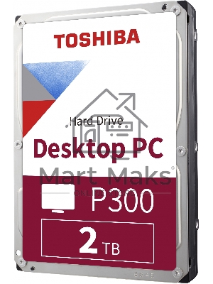 Жесткий диск Toshiba Original SATA-III 2Tb HDWD320UZSVA P300 (7200rpm) 128Mb 3.5