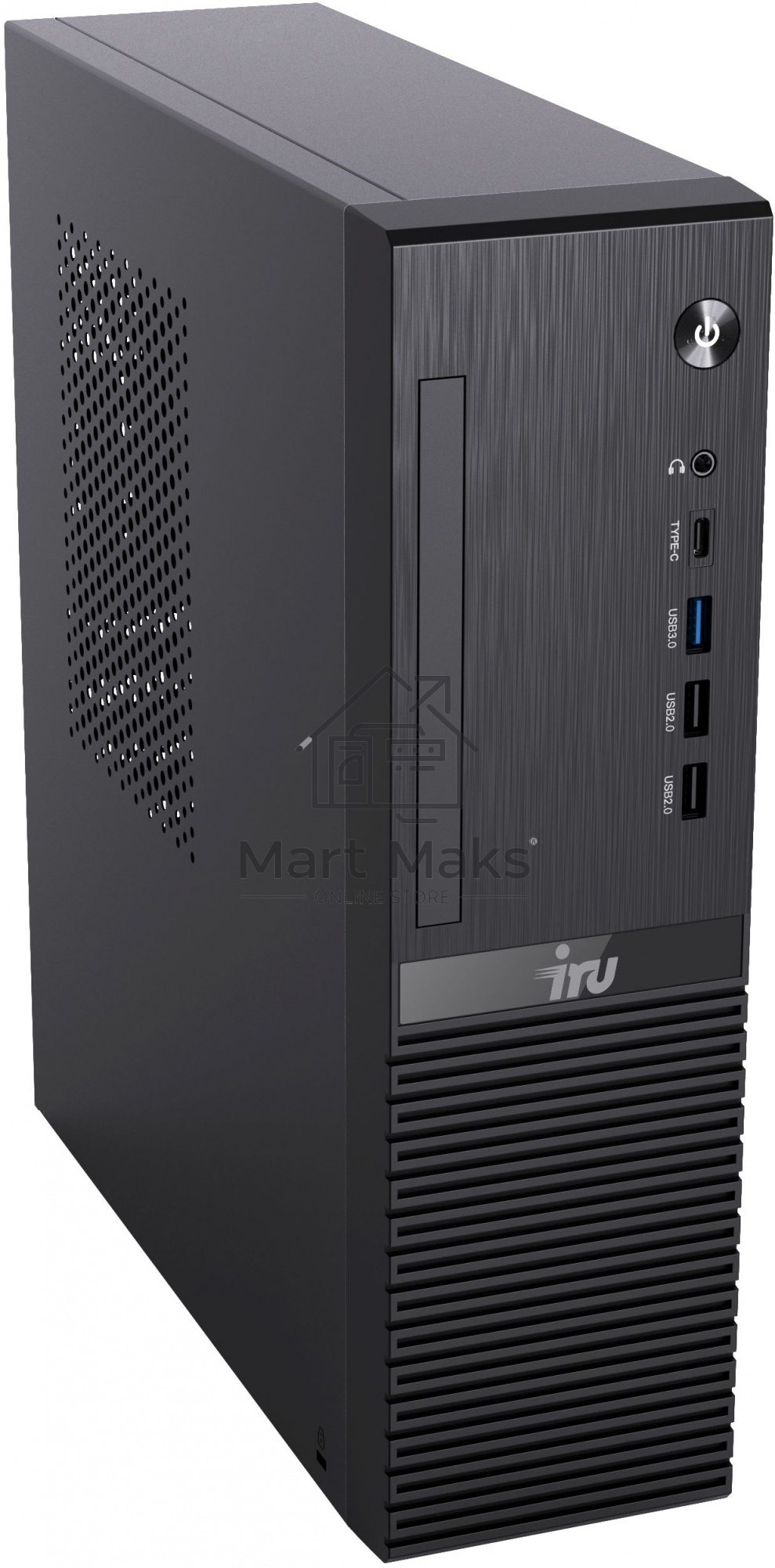 Компьютер IRU 310SC SFF i5 12400 (2.5) 16Gb SSD512Gb UHDG 730 Windows 11 Professional GbitEth 200W черный (1969071)