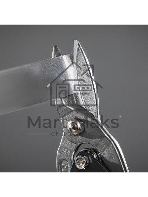 Ножницы по металлу GROSS 78325250мм прямой резсталь-CrMo двухкомп.рукоятки