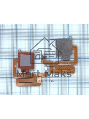 Шлейф со сканером отпечатка пальца для Xiaomi Redmi 4 серый Шлейф со сканером отпечатка пальца для Xiaomi Redmi 4 серый