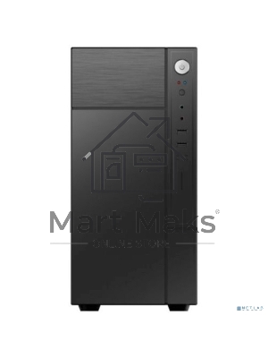 Компьютерный корпус с блоком питания 450Вт./ Case Forza mATX case, black, w/PSU 450W 12cm, w/2xUSB 2.0, w/pwr cord, w/o FAN