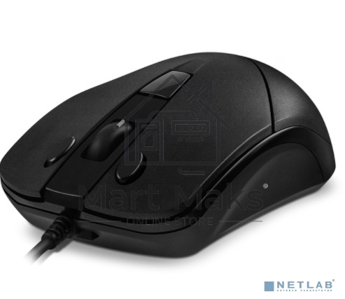 Мышь проводная SVEN RX-95 черный, 4000 dpi, USB, кнопки - 6