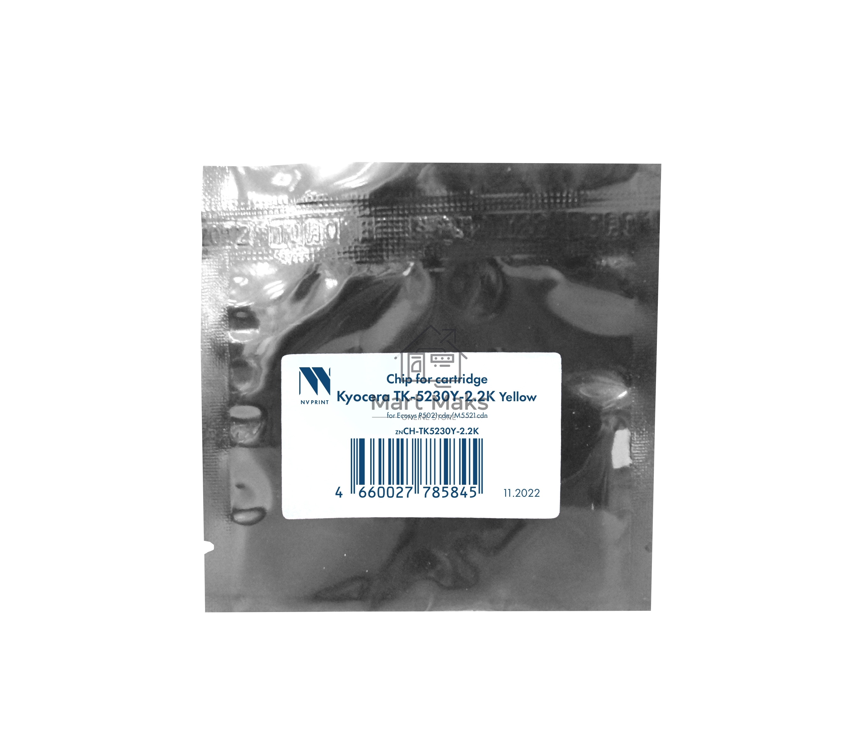 Чип NVPrint для Kyocera (TK-5230Y) Ecosys P5021cdn/M5521cdn Yellow, 2.2K