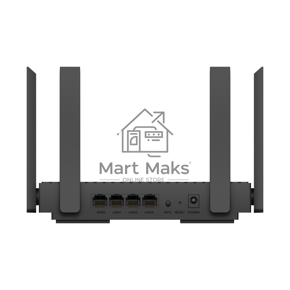 Роутер Cudy WR3000 AX3000 10/100BASE-TX/Wi-Fi черный