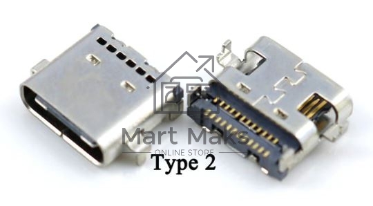 Разъем USB TYPE-C для ноутбука Lenovo ThinkPad T480 T580 L480 L580 L490 VER-2