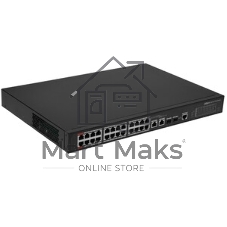 Коммутатор Dahua DH-PFS4226-24ET-360, 24×1 Гбит/с + 2×1 Гбит/с Combo, управляемый