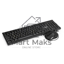 Комплект клавиатура+мышь ExeGate Professional Standard Combo MK170 проводной, USB, 1200 DPI, чёрный