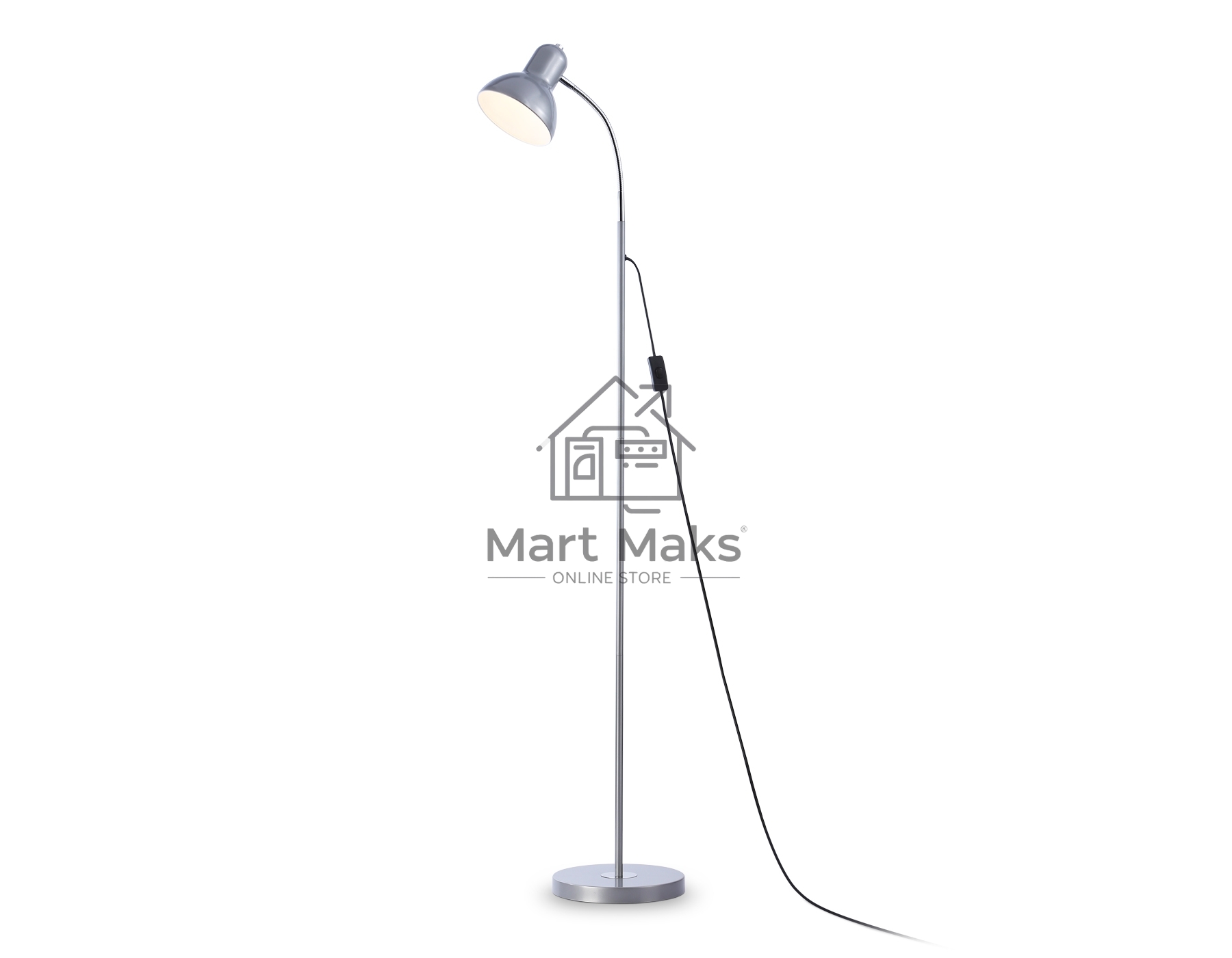 Светильник Ambrella light TR97658 SL серебро E27 max 40W D140*1450