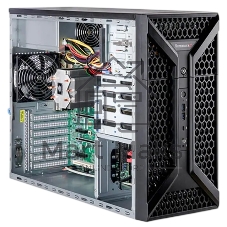 Серверная платформа Supermicro UP Workstation mini-tower 531A-IL 12Gen Intel Core/no DIMM(4)/SATARAID HDD(4)LFF/1x1Gbe, 1x2,5Gbe/4xPCIex2-8/3xM.2/668W