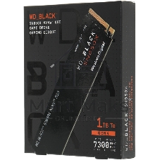 Накопитель SSD WD 1Tb Black SN850X, M.2(22x80мм), NVMe, PCIe 4.0 x4, 3D TLC, R/W 7300/6300Mb/s, IOPs 800 000/1 100 000, TbW 600, DWPD 0.3 (12 мес.)