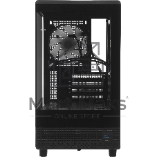 Корпус ACCORD ACC-ZM3B Black, Mini-Tower, чёрный, 1 x 120 мм