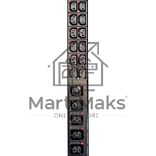 Блок распределения питания Lanmaster TWT-PDU19-16A10C3-C20 гор.размещ. 9xC13 базовые 16A C20