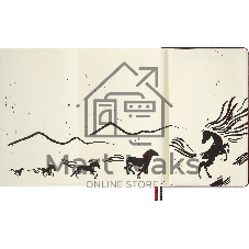 Блокнот Moleskine LIMITED EDITION ГОД ЛОШАДИ LECNYHRSQP060B 130х210мм обложка текстиль 176стр. линейка бордовый