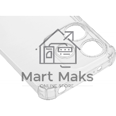 Чехол (клип-кейс) BoraSCO для Xiaomi Poco M6 4G Bumper Case прозрачный