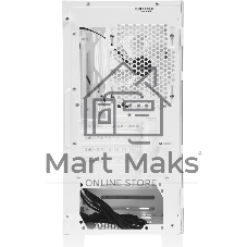 Компьютерный корпус Montech AIR 100 LITE белый без БП mATX 2x120мм 1xUSB 2.0 2xUSB 3.0 audio bott PSU