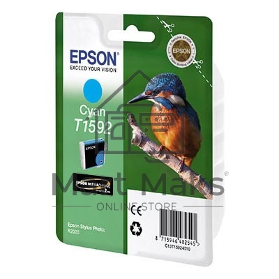 Картридж струйный Epson C13T15924010 голубой (850 стр) для Epson St Ph R2000