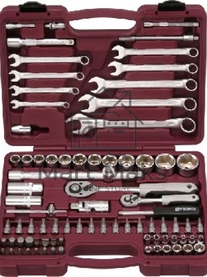 Набор инструментов THORVIK UTS0082 универсальный 1/4'' 1/2''DR 82 предмета