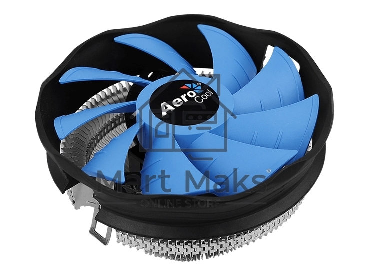 Кулер для процессора AeroCool / Formula Verkho Plus серебристый/черный, 120 мм, алюминий, 2000 об/мин, 26.5 дБ, 4 pin, 110 Вт, 68 мм