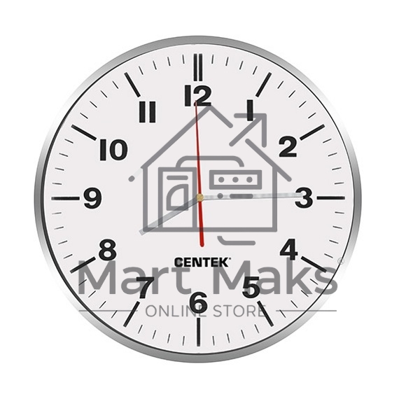 Часы настенные Centek СТ-7100 White