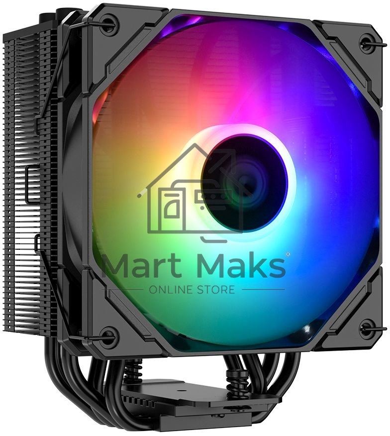 Кулер ID-COOLING SE-224-XTS ARGB черный 120мм алюминий+медь 1500rpm 29db 4-pin 220W 151мм