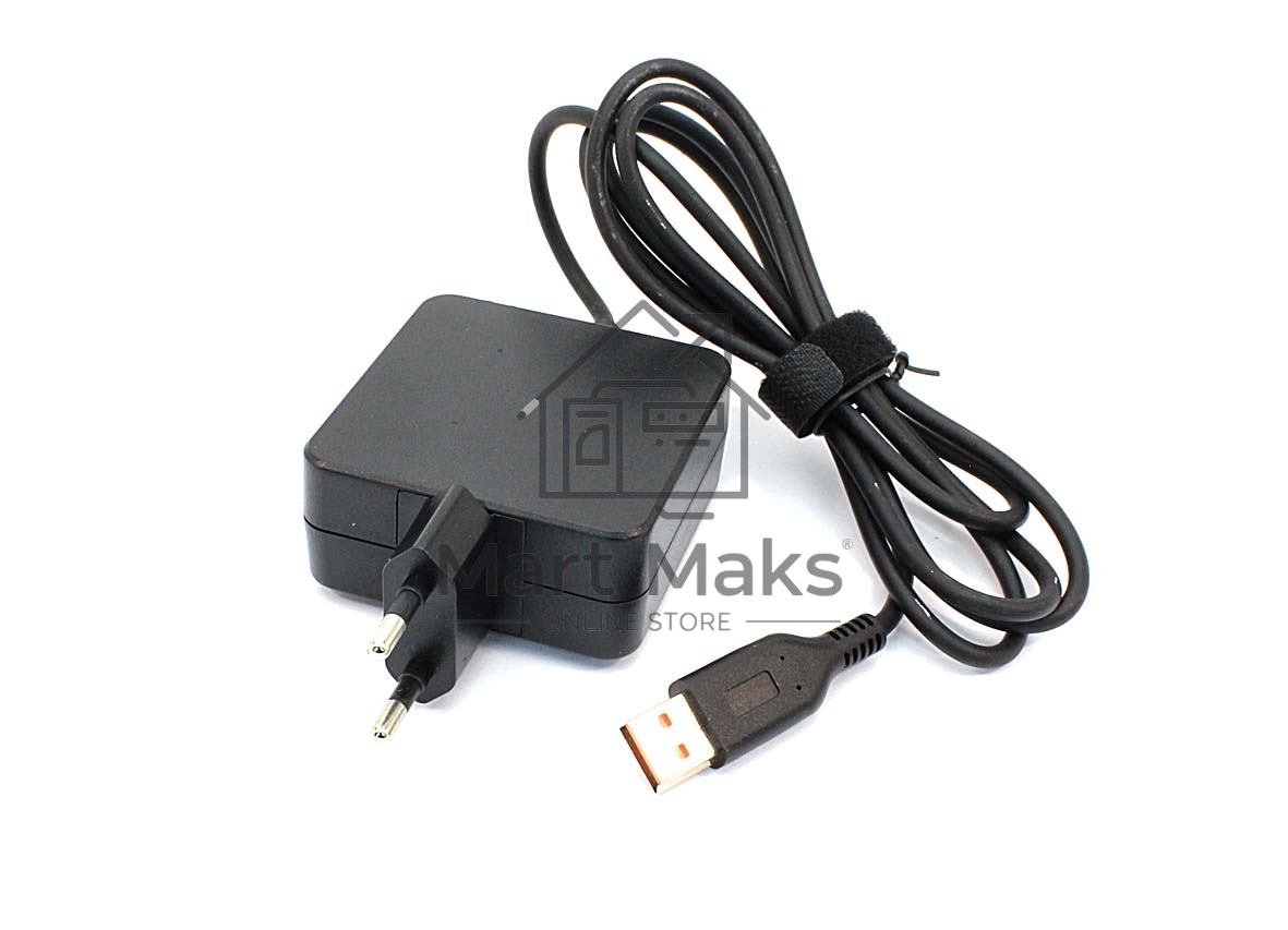 Блок питания (сетевой адаптер) для ноутбуков Lenovo 20V 3.25A USB 65W (wall type) OEM