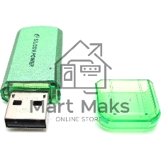 Флешка USB R/W Silicon Power R/W 8Gb Helios 101 SP008Gb,UF2101V1N USB 2.0 зеленый