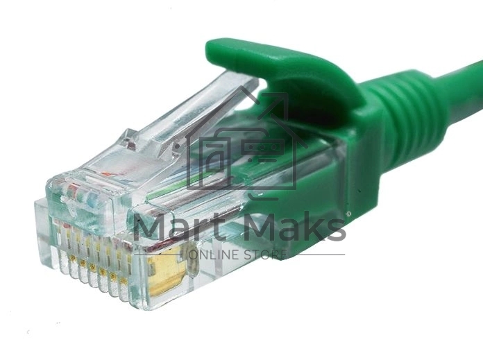 Патч-корд Suprlan 10-0159 UTP RJ-45 вил.-вилка RJ-45 кат.5E 3м зеленый LSZH 24AWG