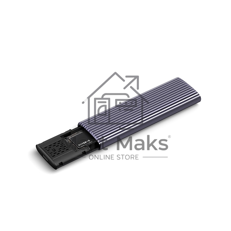 Внешний корпус NETAC WH51 <NT07WH51-32C2> для SSD M.2 SATA/NVMe -> USB3.1 Type-C Алюминий
