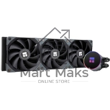 Водяное охлаждение для процессора Water Cooling System Thermalright Frozen Warframe 360 Ultra черный Argb (360мм, черный, ARGb/Fans: 3x120мм, 70.84CFM, 22.1dBA, 2000RPM/Pump height 60мм, 23dBA, 3000RPM, Rad thickness 27mm/S: 1200, 1700, 1851, 2011, 2066, 115X, AM5, AM4)