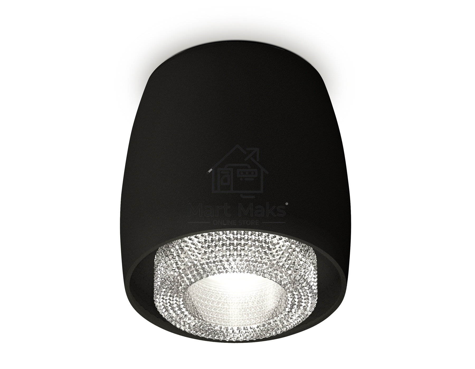 Светильник Ambrella Light XS1142020 SBK/CL черный песок/прозрачный MR16 GU5.3 (C1142, N7191)