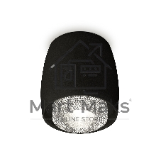 Светильник Ambrella Light XS1142020 SBK/CL черный песок/прозрачный MR16 GU5.3 (C1142, N7191)