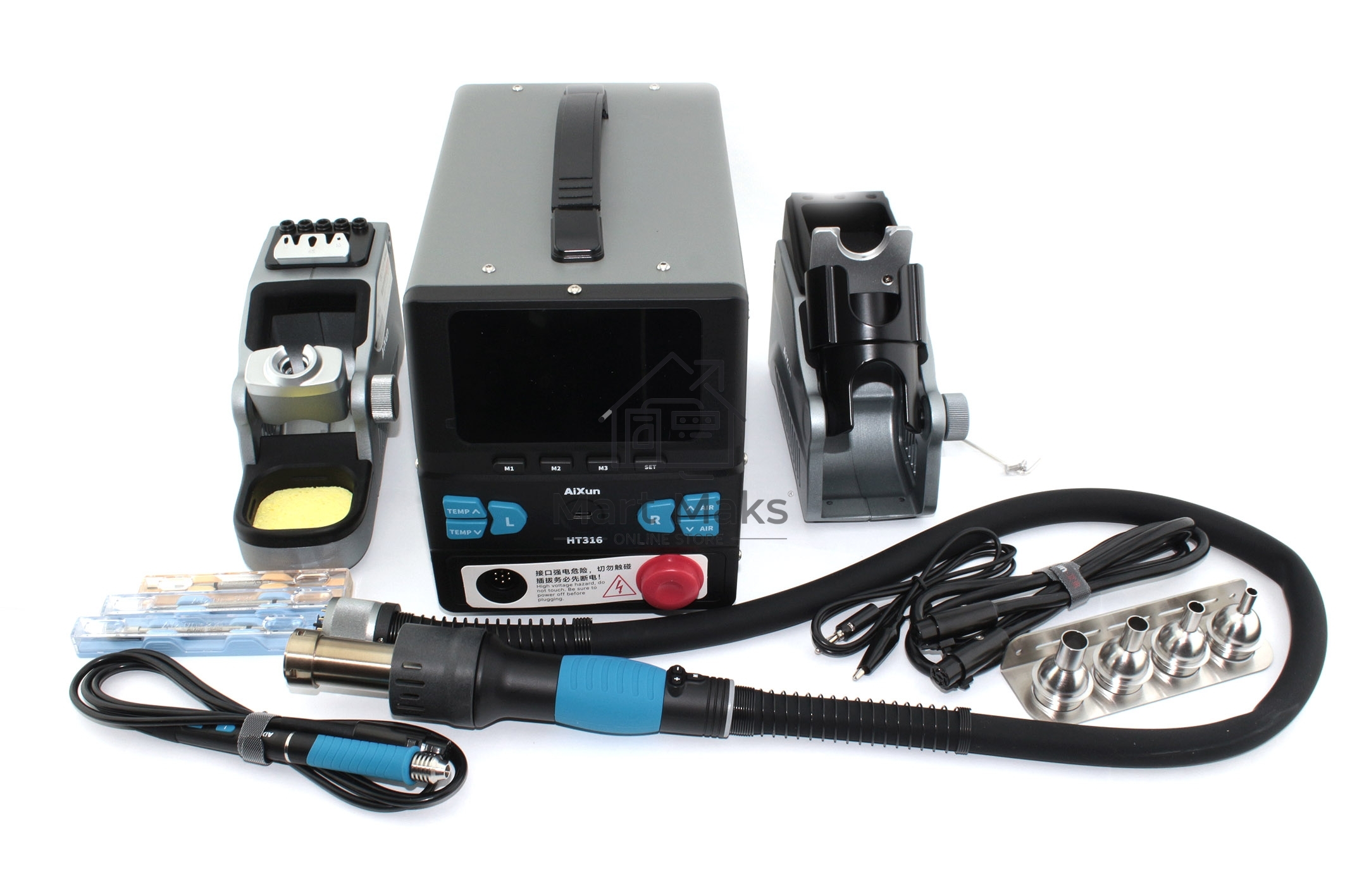 Паяльная станция с термофеном Aixun HT316 ( жала С115, C030, C080, C150)