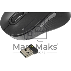 Комплект клавиатура+мышь Logitech MK950 беспроводной, USB, графитовый/чёрный
