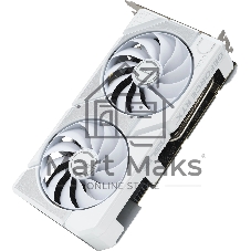 Видеокарта ASUS GeForce RTX 5060 TI DUAL WHITE OC, NVIDIA RTX 5060 Ti, 16 ГБ GDDR7, 128 бит, PCI-e 5.0, 1xHDMI, 3xDP, 2632 МГц