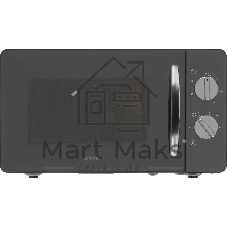 Микроволновая печь Vitek VT-MW1320 черный, 20 л, 700 Вт, переключатели - поворотный механизм