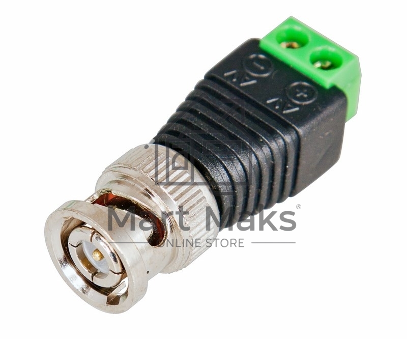 Разъем штекер BNC с клеммной колодкой Rexant