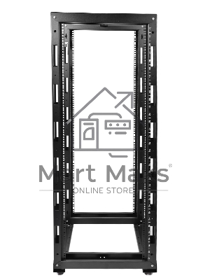 Стойка телеком. универсальная 24U двухрамная, черный (СТК-24.2-9005) !в одной коробке!