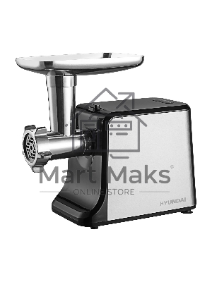 Мясорубка электрическая Hyundai HY-MG2322 1200Вт черный/серебристый